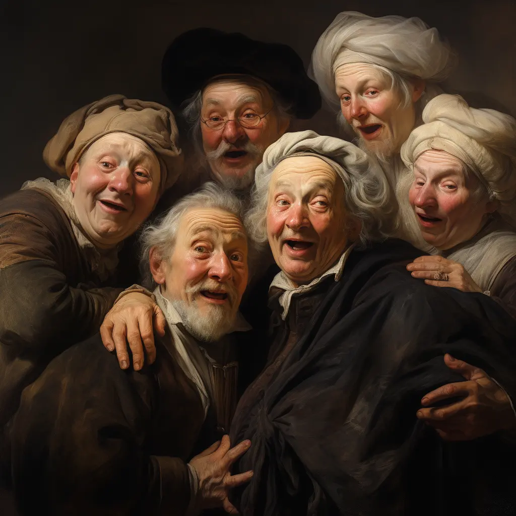 many old people